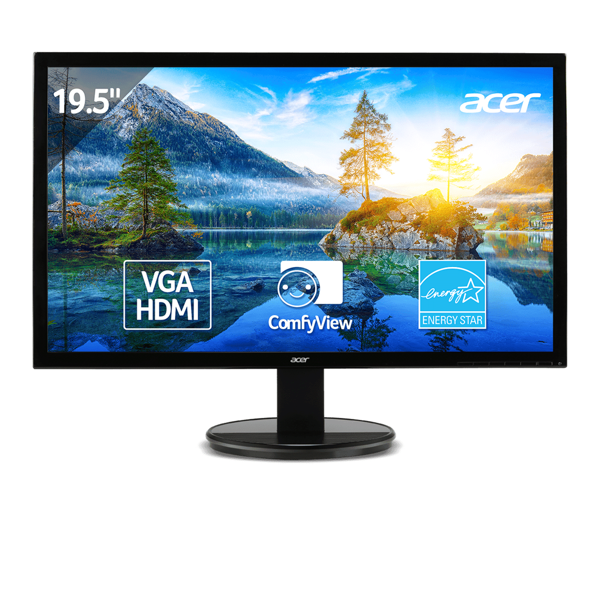 Màn hình Acer K202Q 19 inch HD+ TN 75Hz 6ms (UM.IE0SV.002) Chính Hãng ...