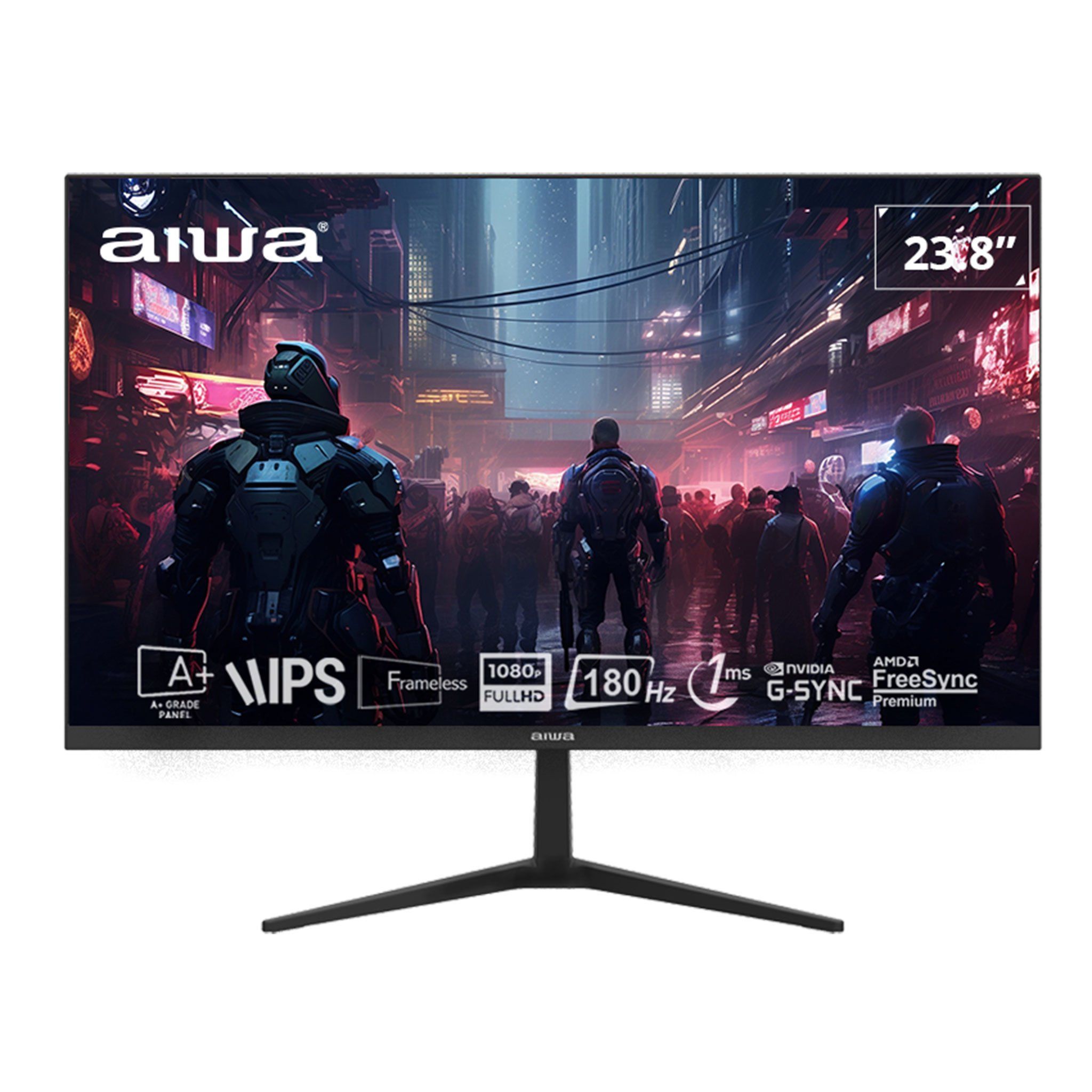 Màn hình AIWA MD2404-V | 23.8 inch, Full HD, IPS, 180Hz, 1ms, phẳng