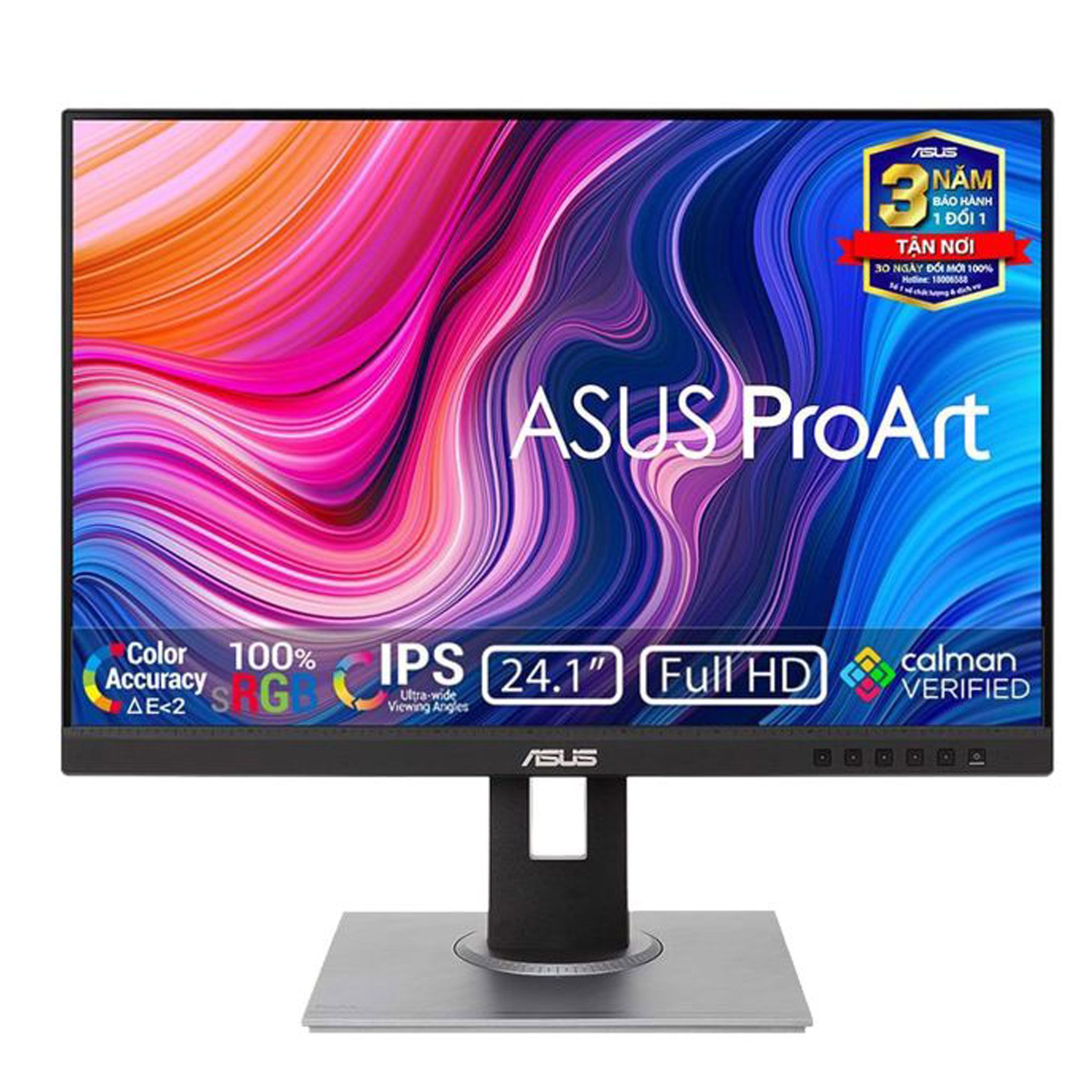 Màn hình ASUS PA248QV-P | 24 inch, WUXGA, IPS, 75Hz, 5ms