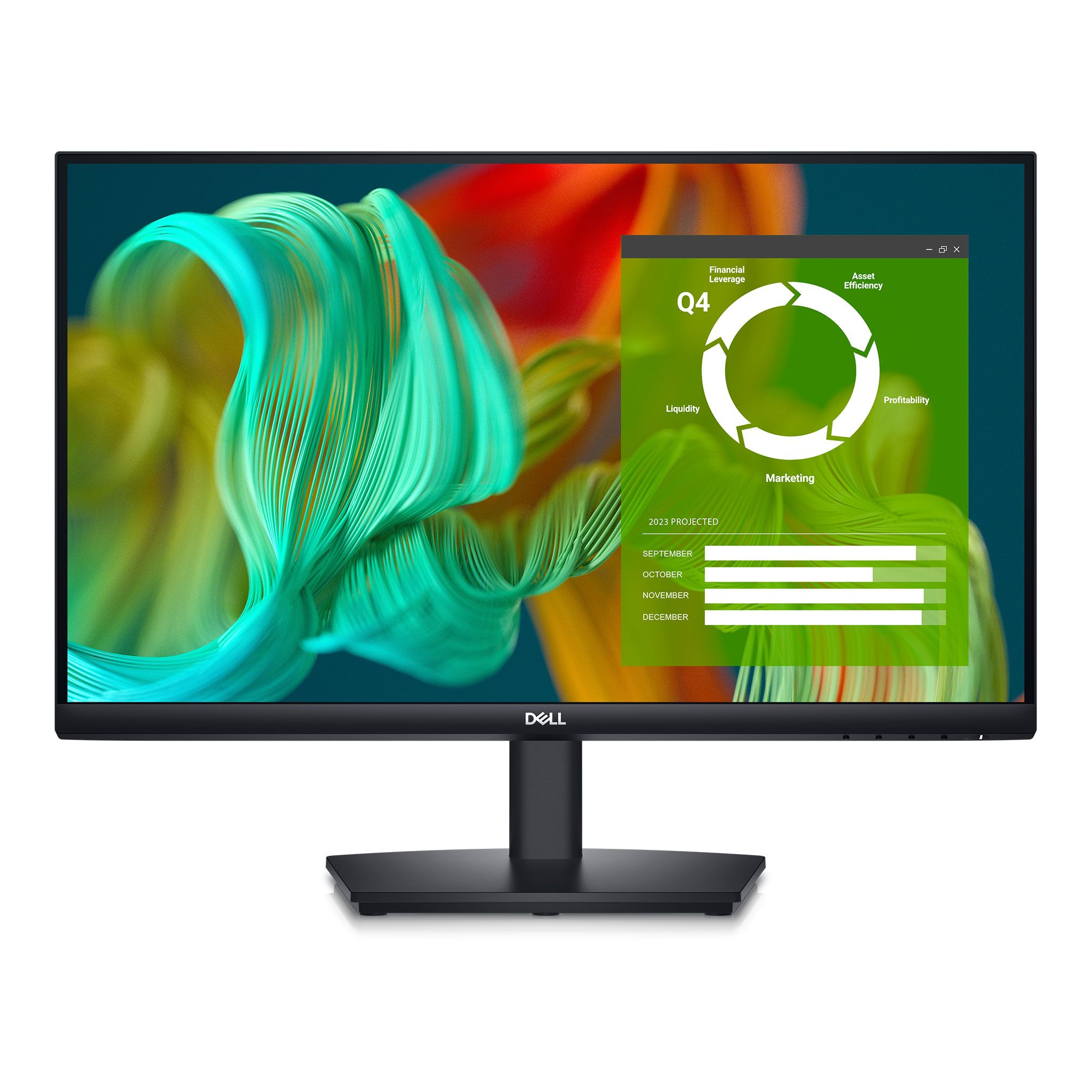 Màn hình Dell E2424HS Nhập khẩu | 23.8 inch, Full HD, VA, 60Hz, 5ms, phẳng