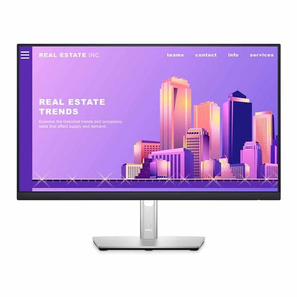  Màn hình Dell P2722H Nhập khẩu | 27 inch, Full HD, IPS, 60Hz, 8ms, phẳng 