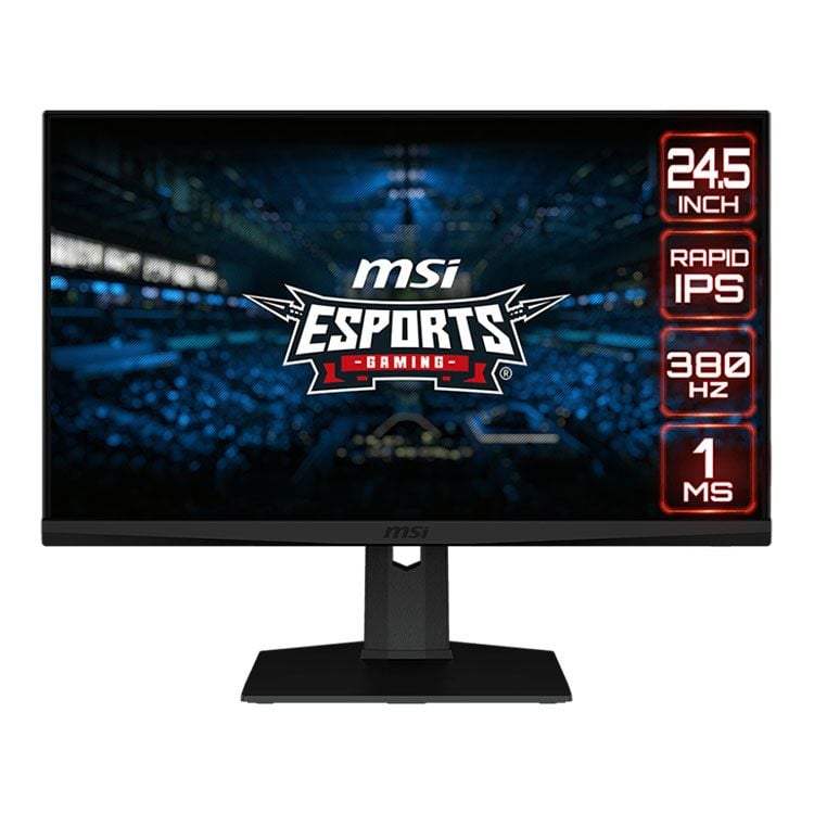 Màn hình Gaming MSI G253PF | 24.5 inch, Full HD, IPS, 380Hz, 1ms, phẳng