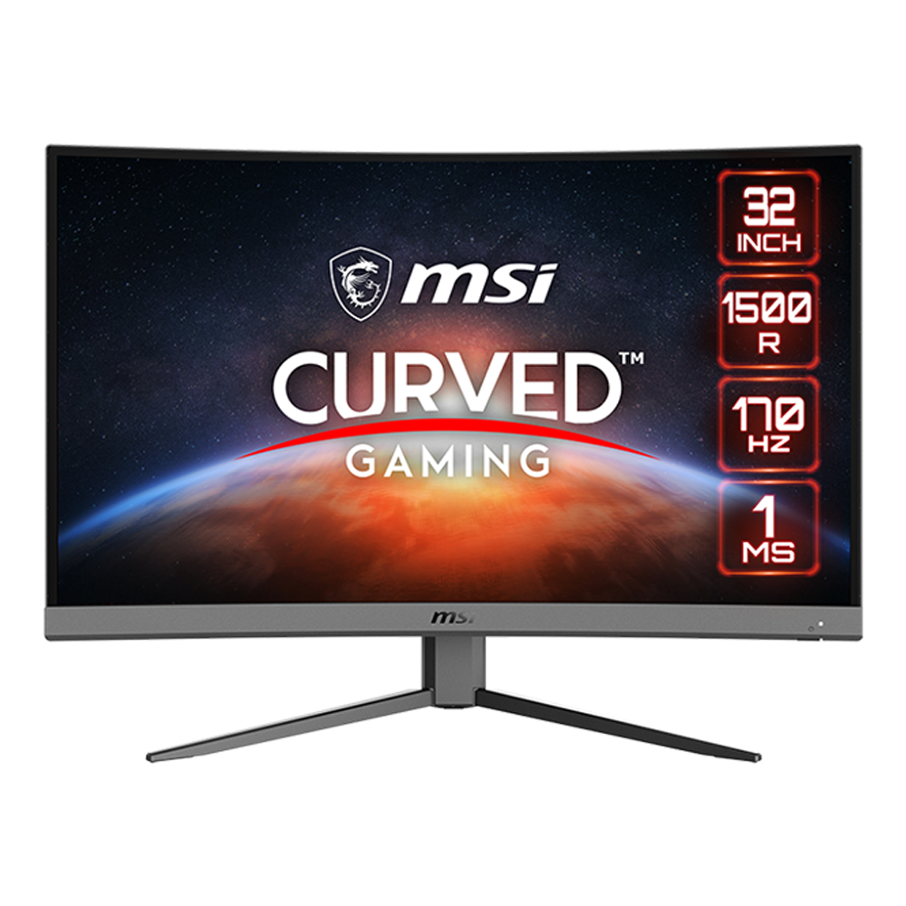 Màn Hình Gaming MSI G32C4 E2 | 31.5", FHD, VA, 170Hz, 1ms, Cong