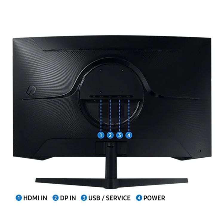 Màn hình Samsung Odyssey G5 Cong WQHD G55T LC27G55TQBEXXV | 27 inch, 2K, VA, 144Hz, 1ms, Cong 1000R