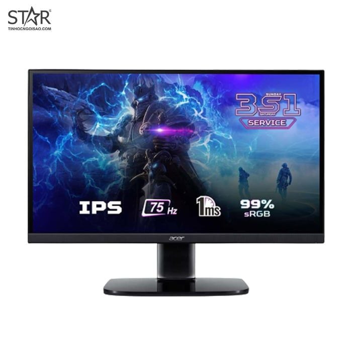 Màn Hình LCD 27″Acer KA272 FHD 75Hz Gaming Chính Hãng (UM.HX2SV.001)