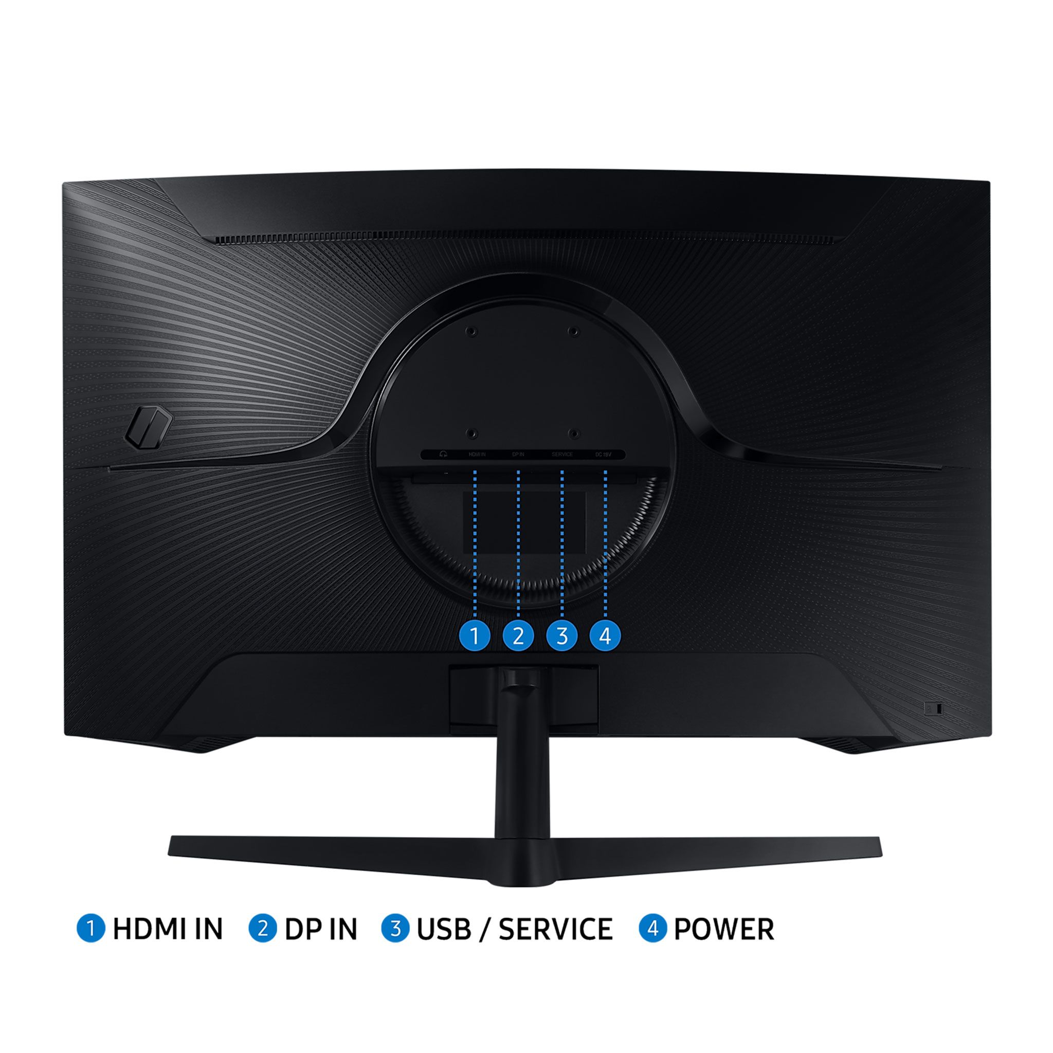 Màn hình Samsung Odyssey G55C cong QHD LS32CG552EEXXV | 32 inch, 2K, VA, 165Hz, 1ms, HRD10, cong 1000R