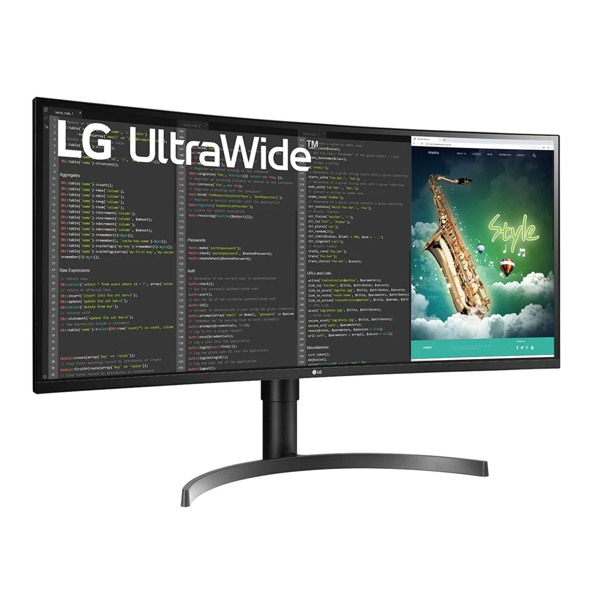 Màn hình UltraWide LG 35WN75CN-B | 35 inch, QHD, VA, 100Hz, 5ms, cong