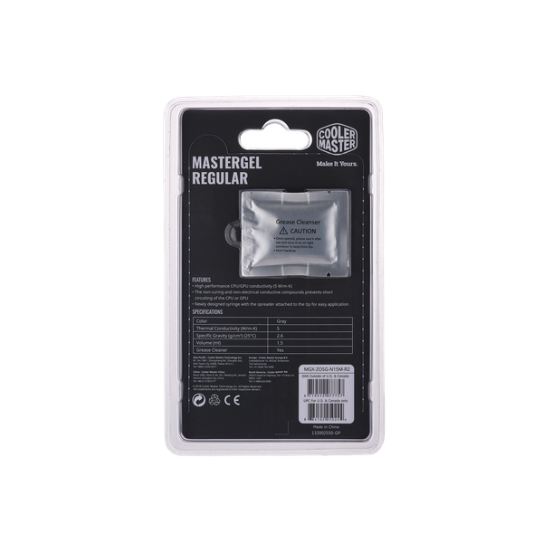  Keo tản nhiệt Cooler Master Mastergel Regular (MGX-ZOSG-N15M-R2) 