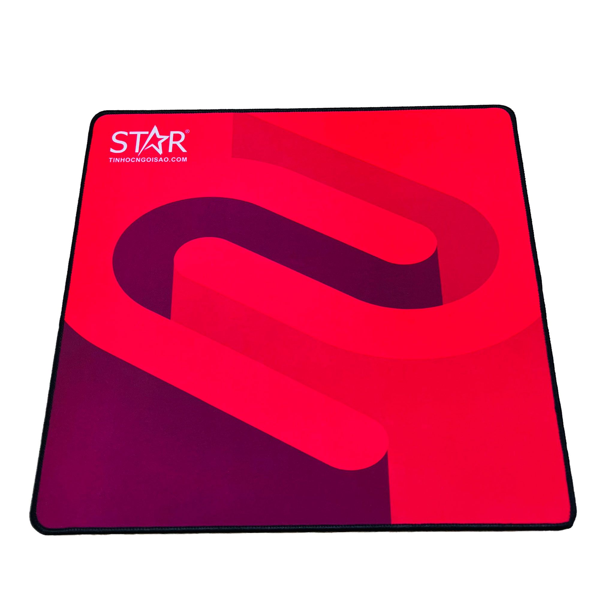 Lót chuột Star Gaming cao cấp - Đỏ | Kích thước 45 x 40 x 0.4 cm