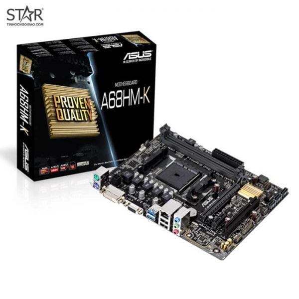  Mainboard ASUS A68HM-K DDR3 | FM2+, mATX, 2 khe RAM 
