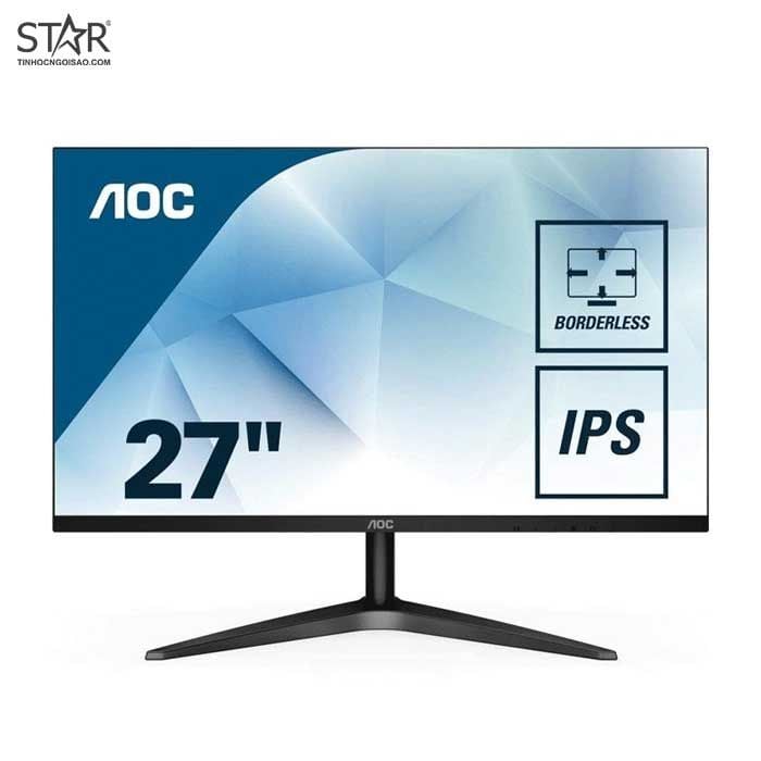 Màn hình LCD 27 inch AOC 27B1H/74 Full HD IPS Chính Hãng