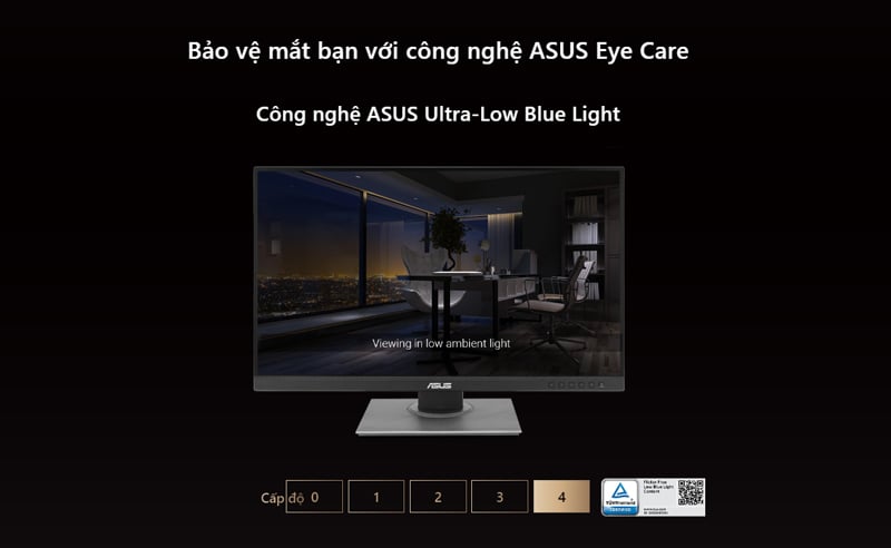 Màn hình LCD 24 inch Asus ProArt PA248QV FHD IPS 75Hz 100% sRGB Chính Hãng