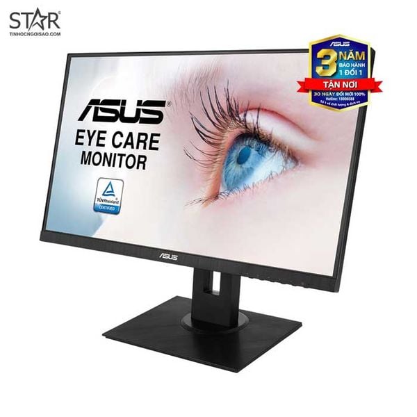  Màn hình Asus VA24DQLB (23.8 inch|FHD|IPS|75Hz|5ms|250nits|HDMI+DP+VGA|Speaker|Phẳng). 