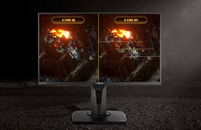 Màn hình LCD 27 inch Asus VG279QM TUF Gaming FHD IPS 280Hz 1ms HDR G-Sync Chính Hãng