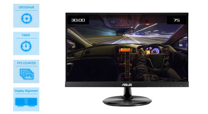 Màn hình LCD 22 inch Asus VP229HE FHD IPS 75Hz Freesync Chính Hãng