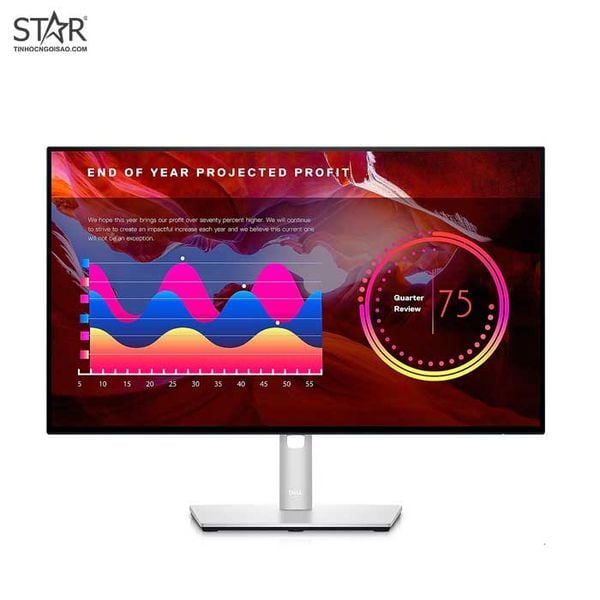  Màn hình Dell UltraSharp U2422H | 23.8 inch, FHD, IPS, 60Hz, 5ms, Phẳng (USB-C) 