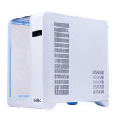  Thùng máy Mik Barbatos ATX - White | AIO 360, view 3 góc 