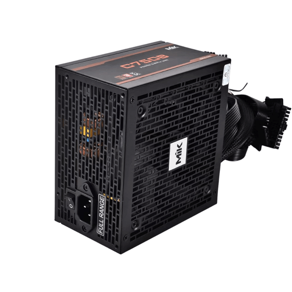  Nguồn máy tính Mik C750B (Hiệu Suất 87%) (Dc To Dc) - Đen 
