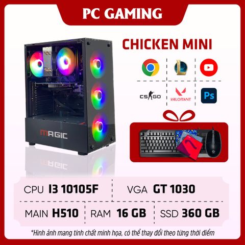 PC Gaming STAR CHICKEN MINI | GT 1030, Intel