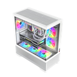  Thùng máy MAGIC Mix Full Tower - Trắng | E-ATX, không fan 