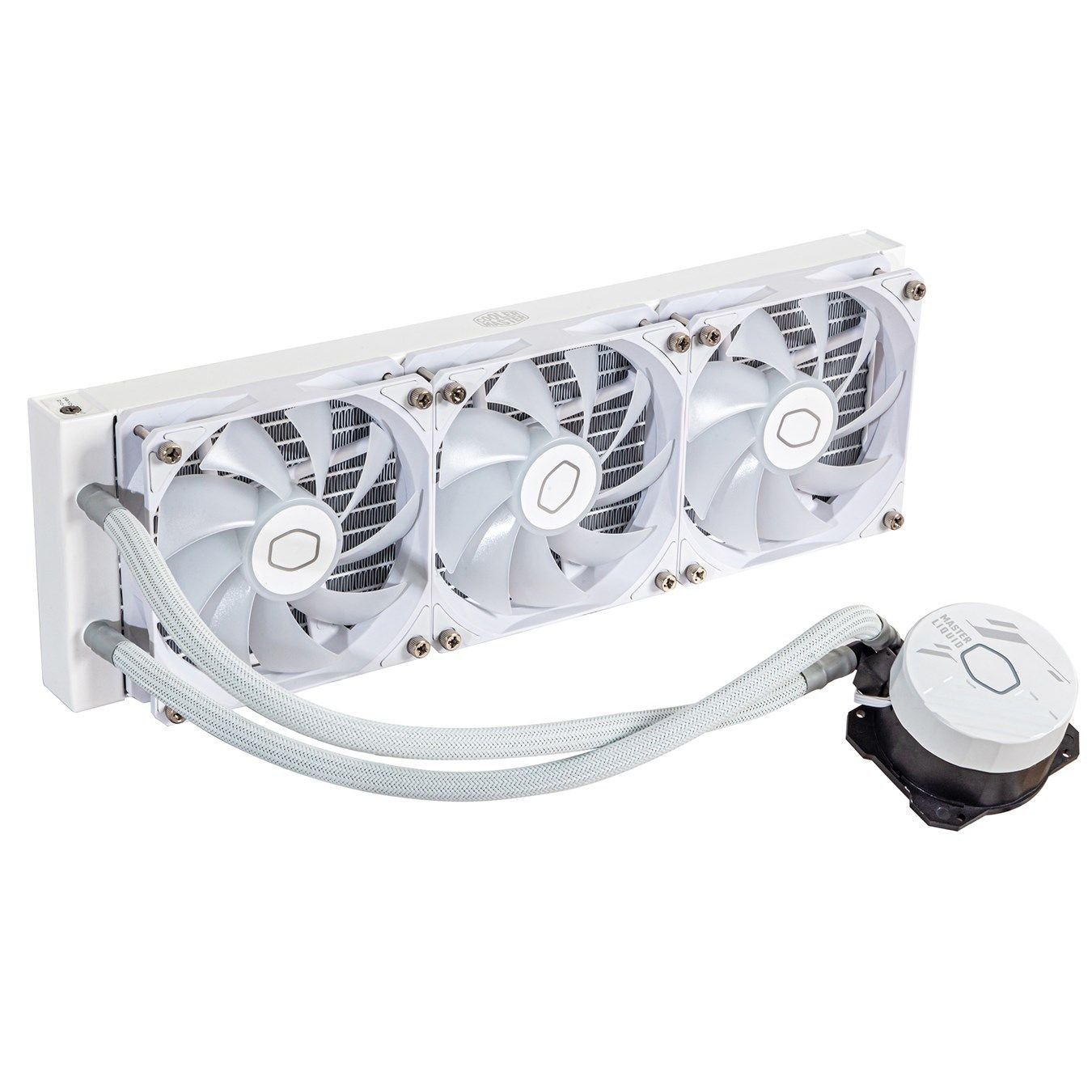 Tản nhiệt nước Cooler Master MasterLiquid 360L Core ARGB White - Trắng | 360, nhập khẩu