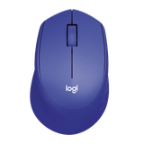  Chuột không dây Logitech M331 Silent (Xanh Dương) 