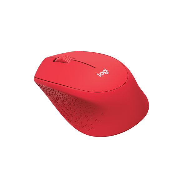  Chuột văn phòng Logitech M331 Silent | Wireless 2.4Ghz, 1000 DPI, 90g, Đỏ 