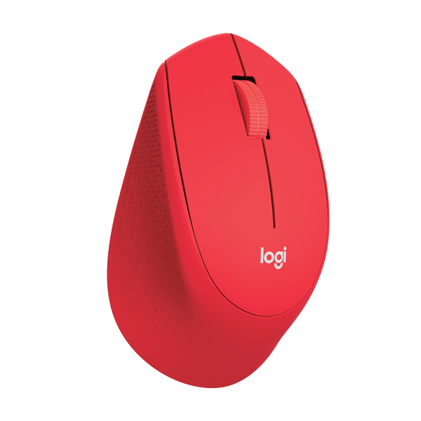 Chuột văn phòng Logitech M331 Silent | Wireless 2.4Ghz, 1000 DPI, 90g, Đỏ 
