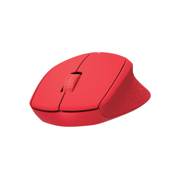  Chuột văn phòng Logitech M331 Silent | Wireless 2.4Ghz, 1000 DPI, 90g, Đỏ 