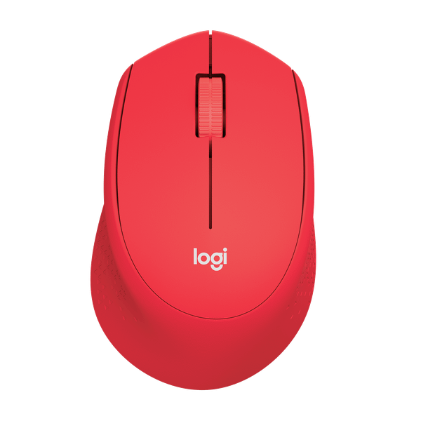  Chuột văn phòng Logitech M331 Silent | Wireless 2.4Ghz, 1000 DPI, 90g, Đỏ 