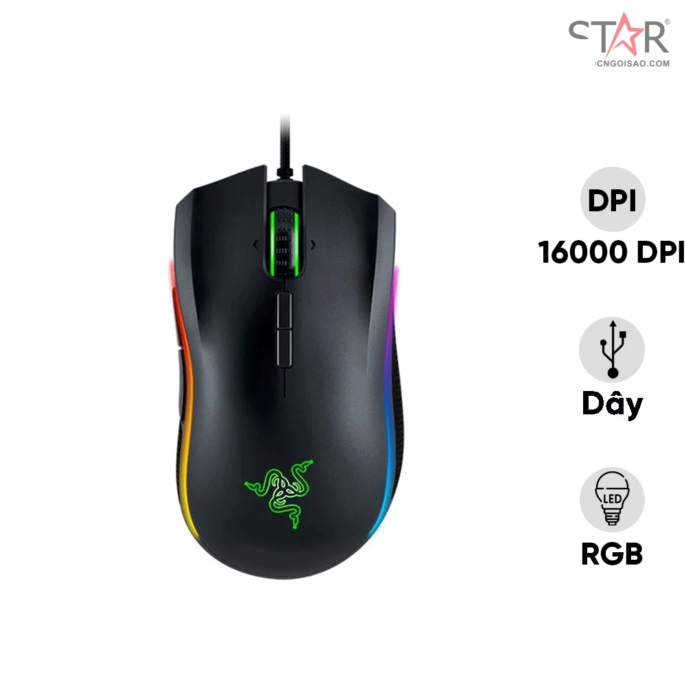 Chuột Razer Mamba Elite Right-Handed Gaming (RZ01-02560100-R3M1)