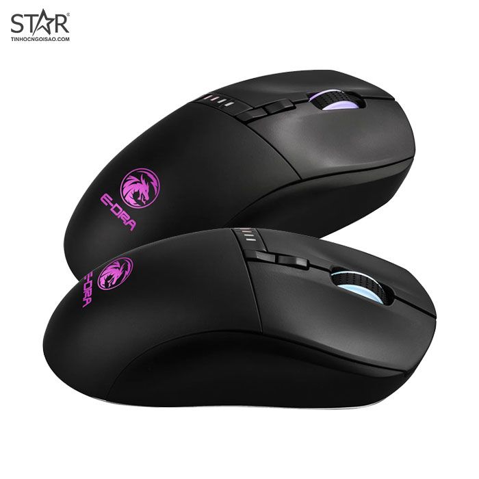 Chuột E-Dra EM620W Gaming RGB Wireless (Đen)