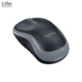  Chuột văn phòng Logitech M185 Optical | Wireless 2.4Ghz, 1000 DPI, 75g, Xám 
