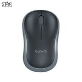  Chuột văn phòng Logitech M185 Optical | Wireless 2.4Ghz, 1000 DPI, 75g, Xám 
