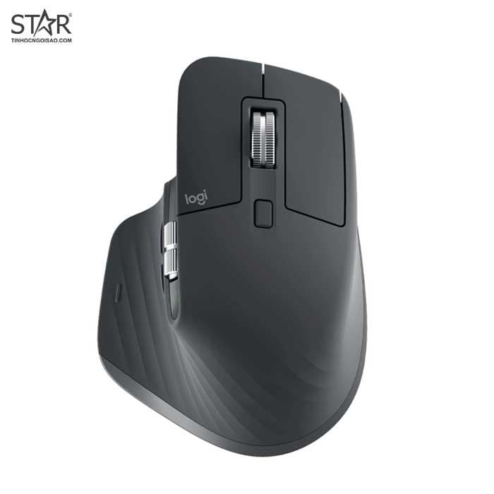 Chuột Không Dây Logitech MX Master 3 Wireless/Bluetooth (Đen) – 910-005698