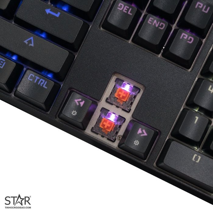 Bàn Phím Cơ Motospeed K96 Led Gaming (Xanh Dương)