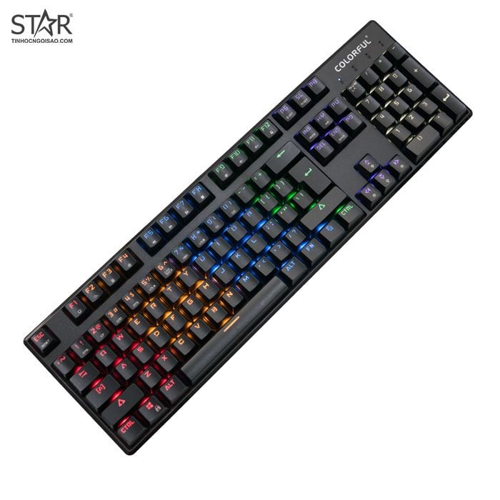 Bàn Phím Cơ Motospeed K96 Led Gaming (Đen)