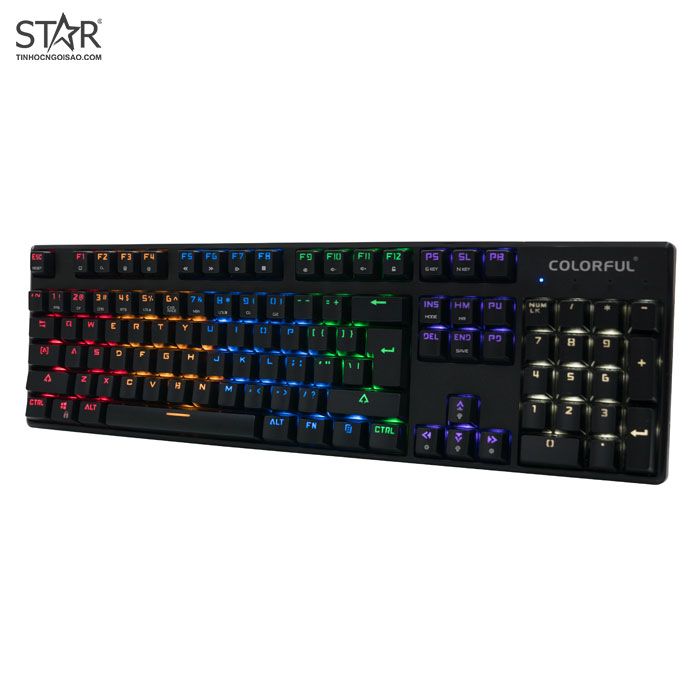 Bàn Phím Cơ Motospeed K96 Led Gaming (Đen)