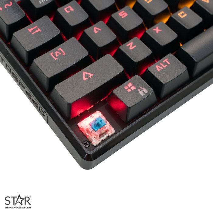 Bàn Phím Cơ Motospeed K96 Led Gaming (Đen)