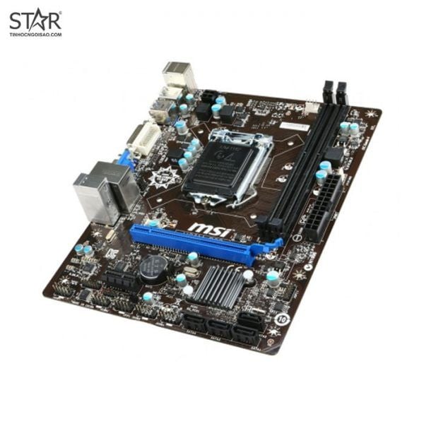 Mainboard MSI H81 QSD + Chắn lưng Main