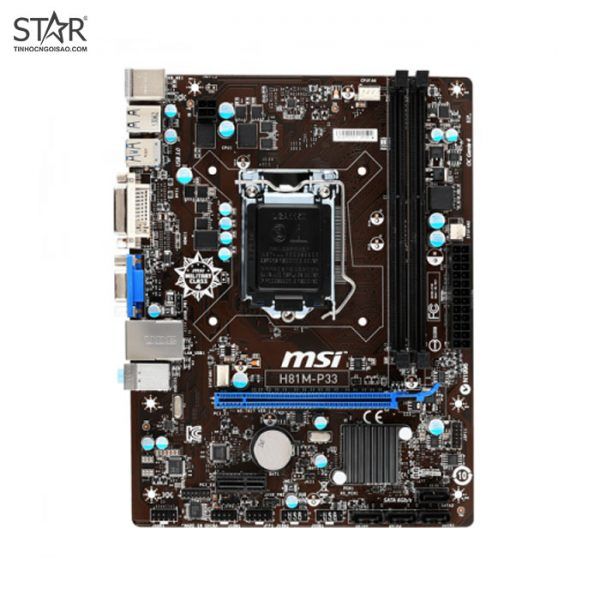 Mainboard MSI H81M-P33 Renew (36T)