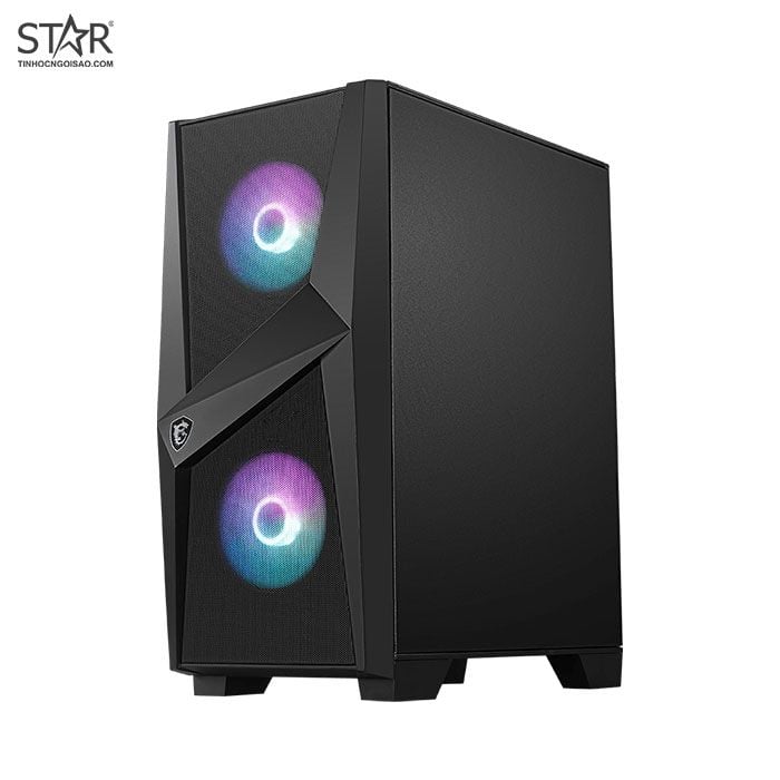 Thùng máy Case MSI MAG FORGE 100R Mid Tower (Tặng 3 Fan)