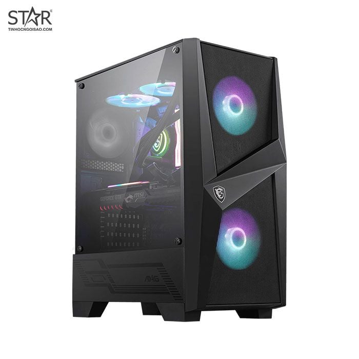 Thùng máy Case MSI MAG FORGE 100R Mid Tower (Tặng 3 Fan)