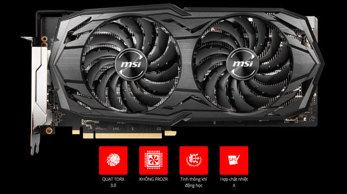 VGA Radeon RX5600XT 6G GDDR6 MSI Gaming MX