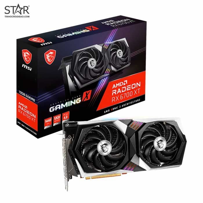 VGA Radeon RX 6700XT 12GB GDDR6 MSI Gaming X (Radeon™ RX 6700 XT GAMING X 12GB)