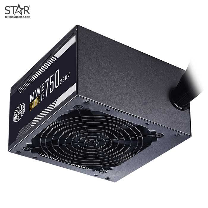 Nguồn Cooler Master 750W MWE 750 V2 230V 80 Plus Bronze (MPE-7501-ACABW-BEU)