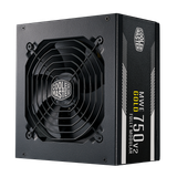  Nguồn máy tính Cooler Master MWE Gold 750 - V2 nhập khẩu | 750W, 80 Plus Gold, Full Modular (MPE-7501-AFAAG) 