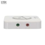  Nút Nguồn Lớn Waka – Vuông Cao Cấp (Vặn) (2 USB + Audio + Power + Led) 
