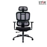  Ghế Warrior Ergonomic Hero Series WEC509 Chân Xoay, Đen 