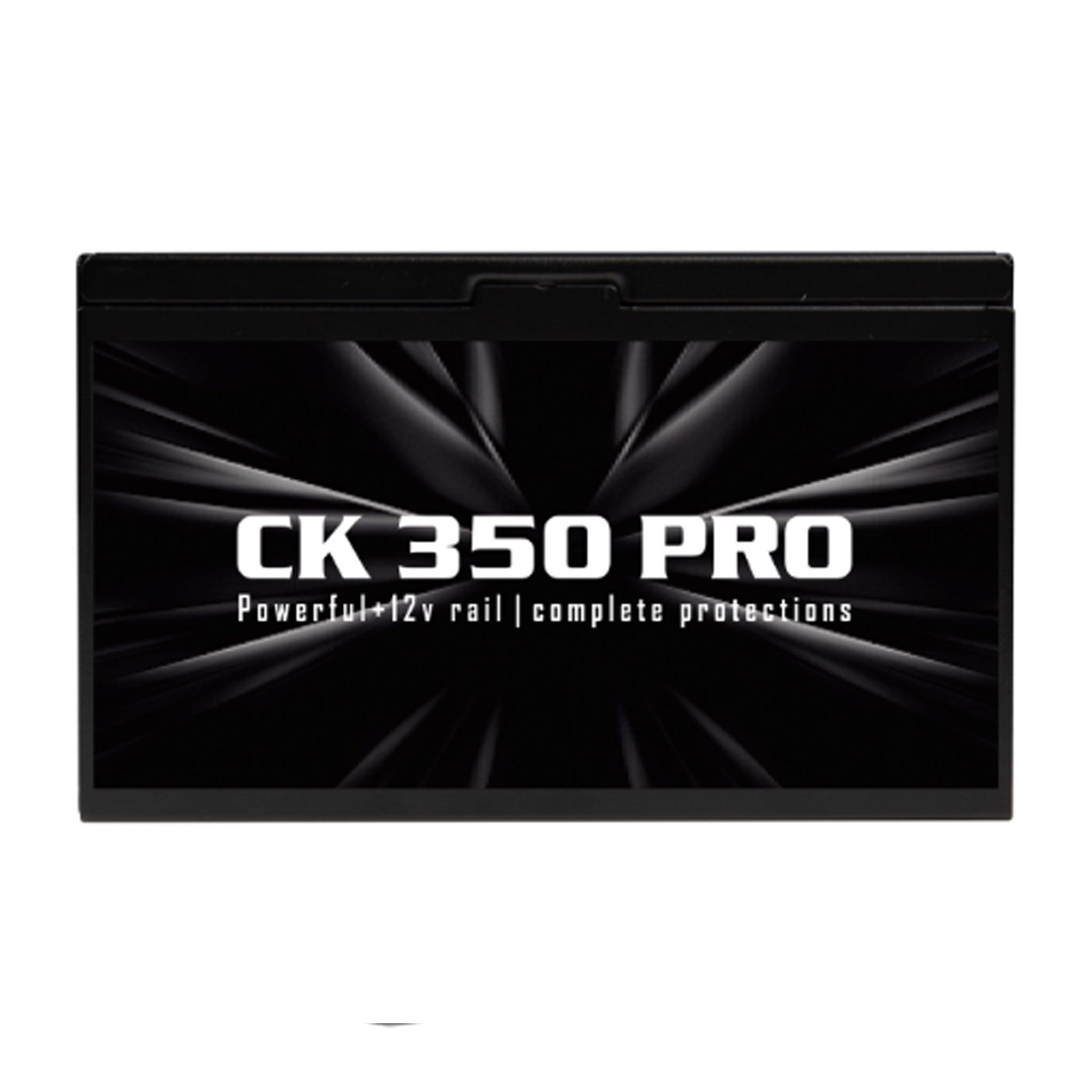 Nguồn AIGO CK350 Pro | 350W, ATX, Dây cáp dẹt đen